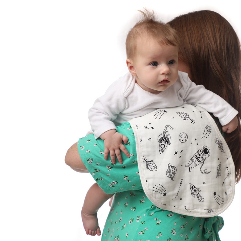 סינר טטרה לתינוק - דגם חלל