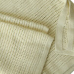 Knitted Blanket Cream 3