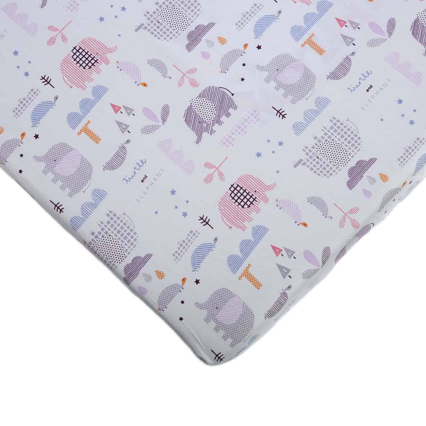 Простыня - Розовый слоник