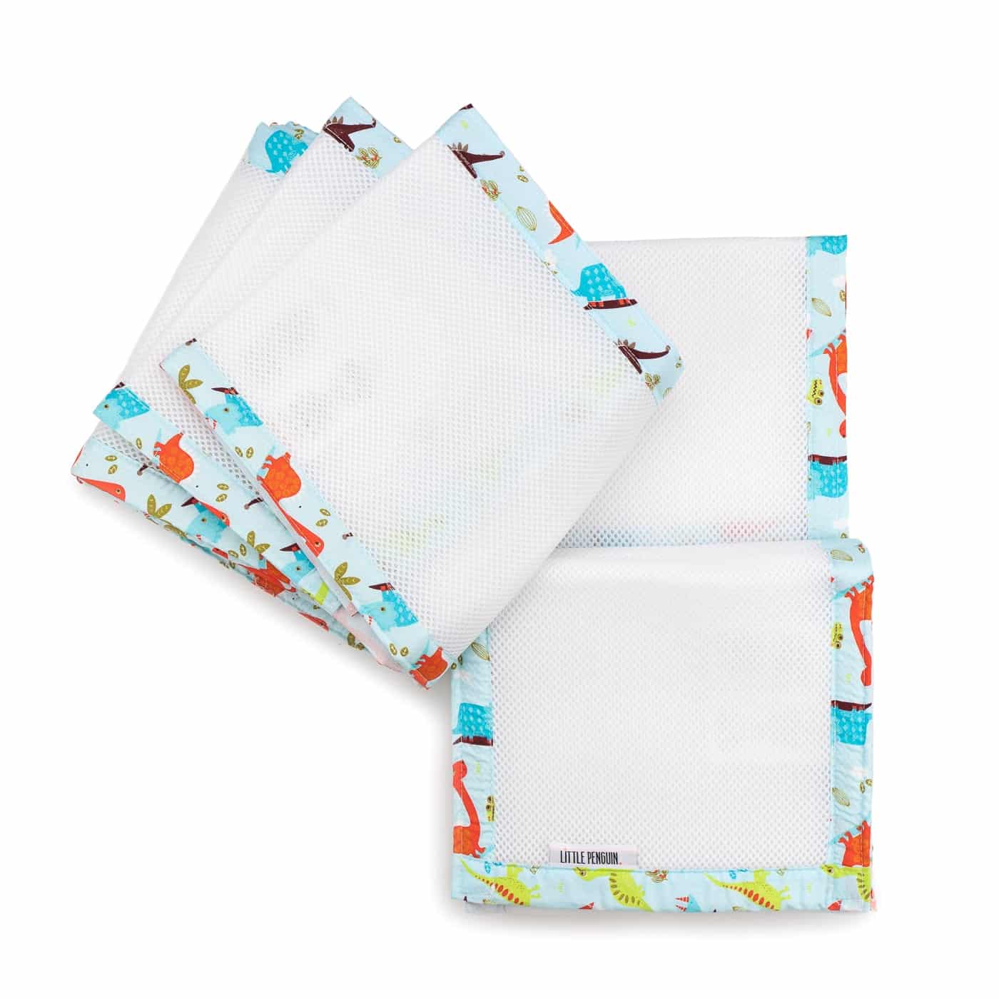 Бампер для детской кроватки - Динозавр