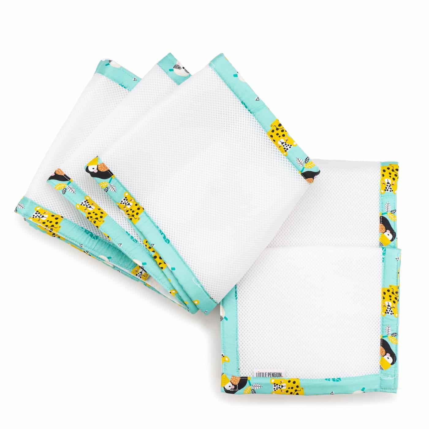 Бампер для детской кроватки - Джунгли