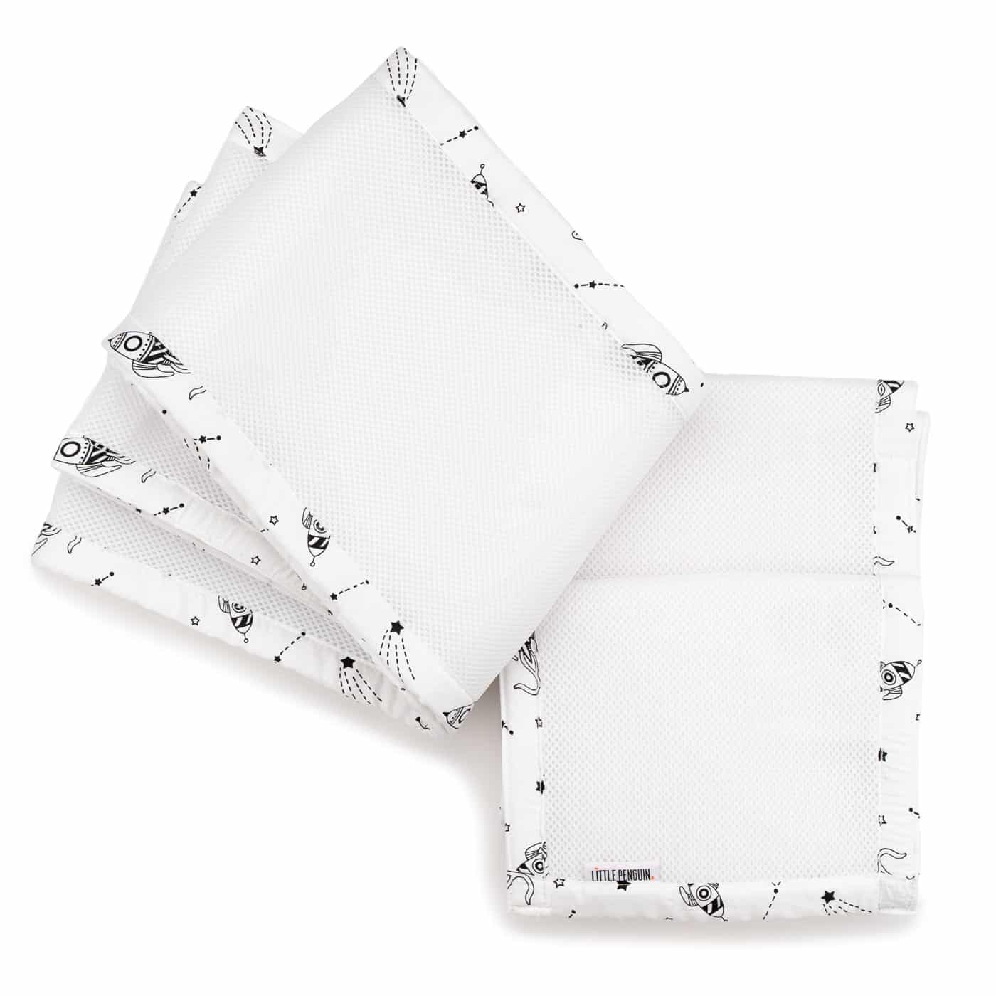 Бампер для детской кроватки - Космос