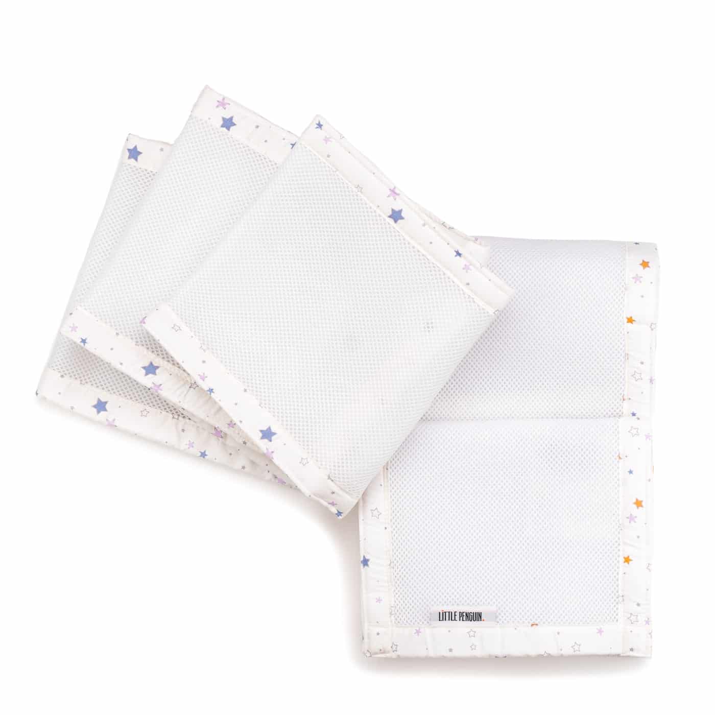 Бампер для детской кроватки - Звезды