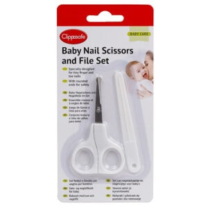 33 2 New Baby Nail Scissors And File Set