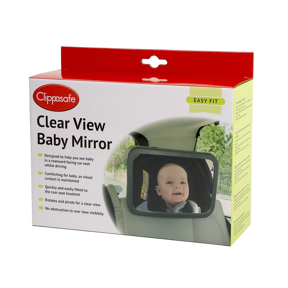 58 1 New Clear View Baby Mirror