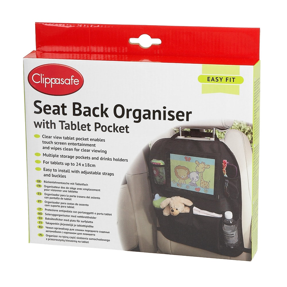 59 1 Seat Back Organiser With Tablet Pocket 1